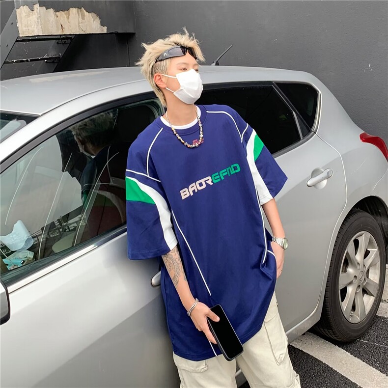 2025夏季短袖t恤T8006P40,男装T恤,星座1108