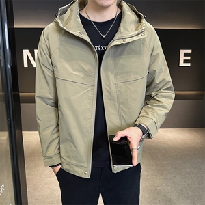 1805 P115男士连帽冲风衣夹克外套图片