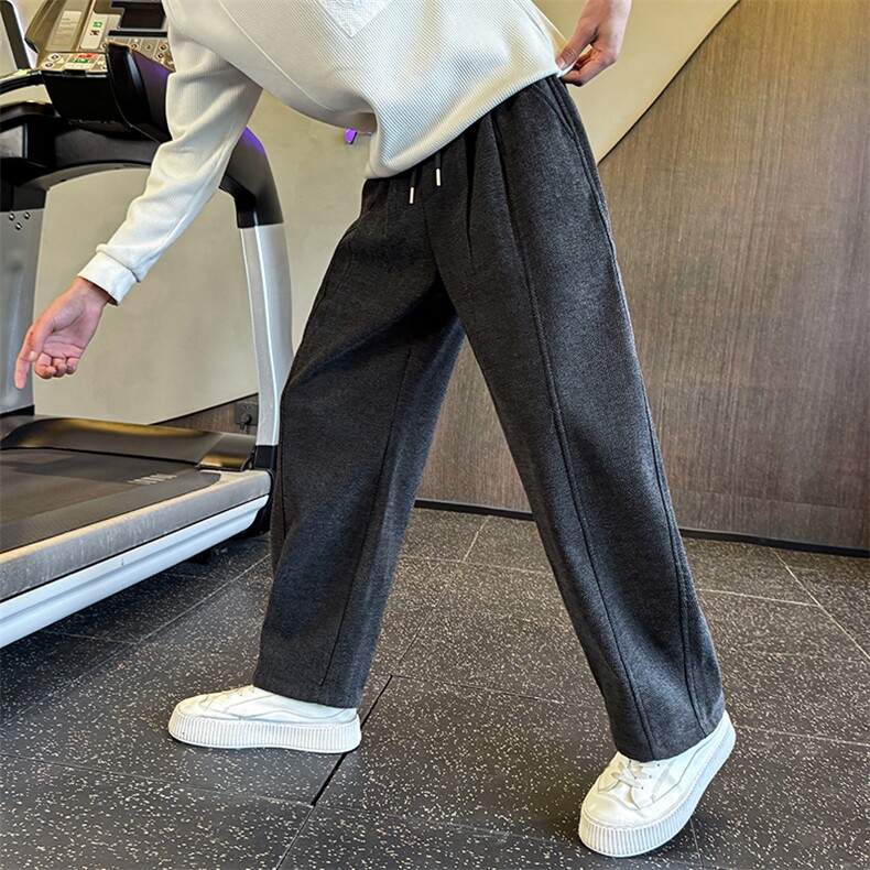 K5889-P88控118秋冬高级感卫裤男加绒加厚时尚长裤直筒男裤新款，男装休闲裤，星座102A（原电商D309-1）