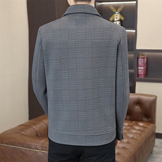 秋季高品质男式翻领夹克外套型男休闲百搭青年外套男N7903-P110，男装夹克，星座310B-3