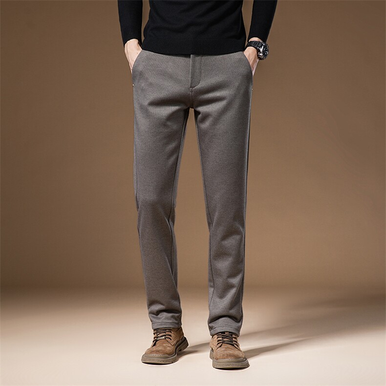 秋季新款高端长裤子男士牛仔裤修身直筒潮牌百搭宽松休闲裤男款，男装牛仔裤，星座914