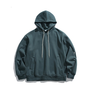 2025冬季新款男装日系潮牌华夫格宽松休闲卫衣加厚卫衣WY626-F96图片