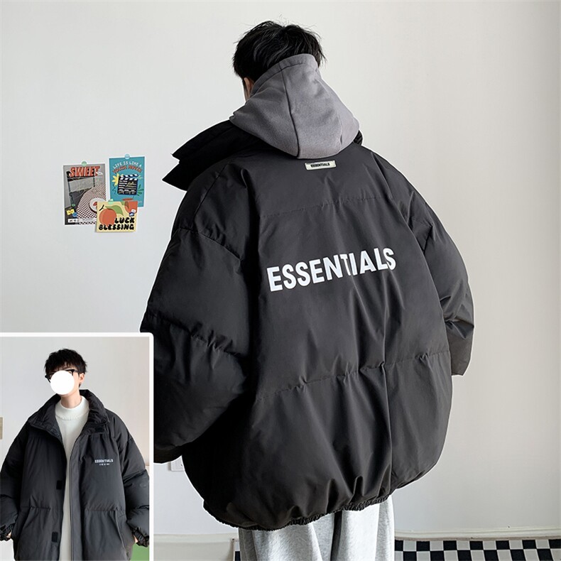 1506-1/MM051/P63棉服男冬季保暖宽松面包服痞帅潮牌宽松棉衣外套,男装棉衣,星座1506-1