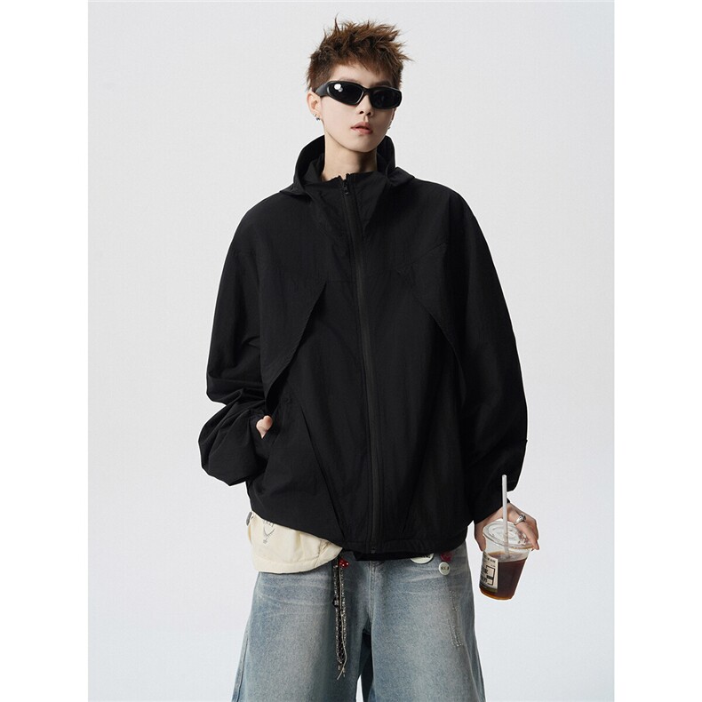 UPF50+网眼拼接防晒衣fs2543-特p48控88山系轻薄防紫外线防晒服，女装防晒衣，电商B370