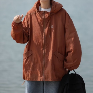 冰丝防晒外套男式新款夏季宽松轻薄透气速干日系户外防晒衣服图片
