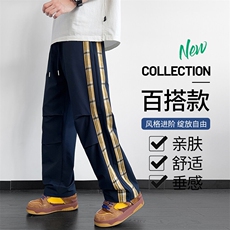 多口袋工装直筒休闲裤子男2025春秋季新款宽松运动，男装工装外套，星座1206（原A206）