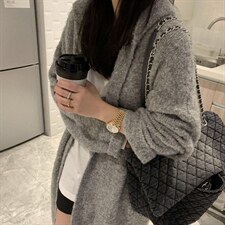 连帽长款大开衫，其它，XTZ style