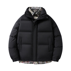 2024新标85羽绒服重磅假两件保暖潮外套A436-0220-P218控价298，男装羽绒服，电商A436