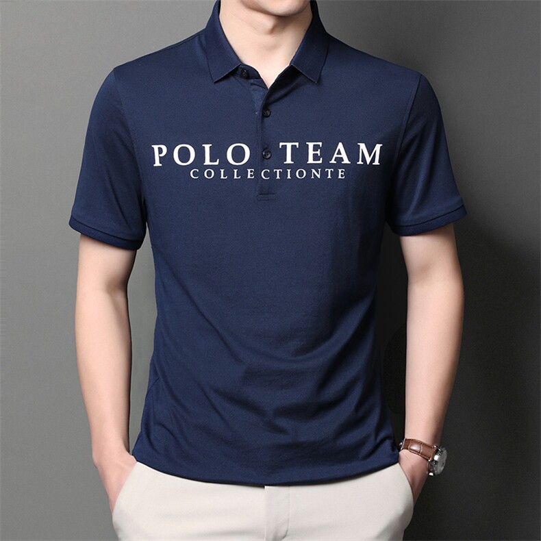 低价走量款男士夏季新款短袖纯色t恤绅士商务polo衫体恤上衣男薄,男装T恤,电商B212（原钱塘6029）