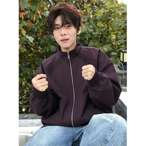 感新款解构通勤立领棒球服男春秋季有内袋保暖棉服夹克 J6113图片
