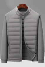 男士轻薄款羽绒服秋冬季2026新款中年爸爸冬装外套百搭立领衣服，男装羽绒服，电商B212（原钱塘6029）