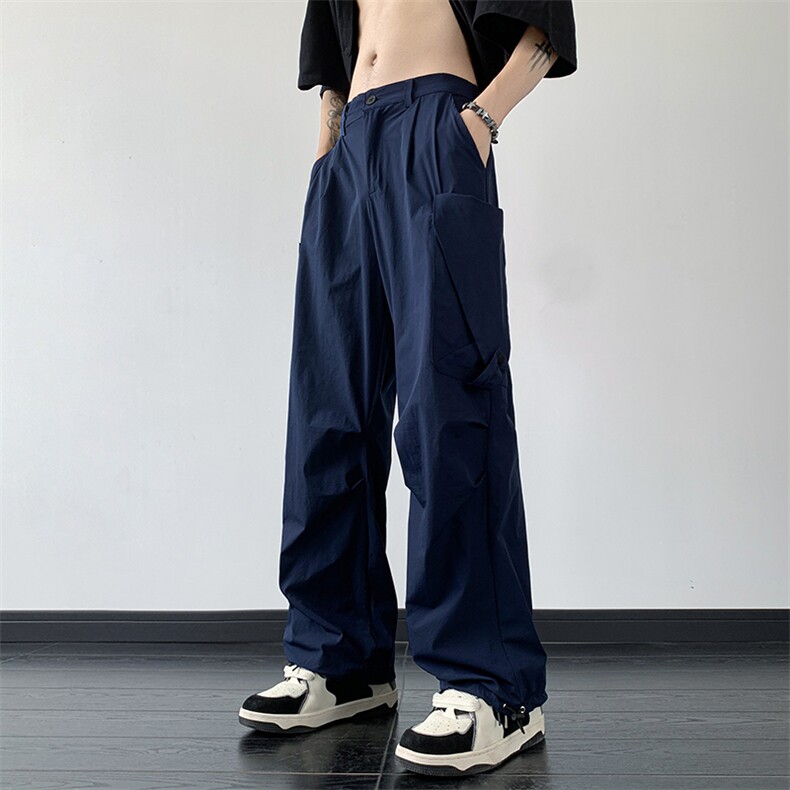 B221 美式街头hiphop宽松户外工装休闲裤子 LK23116-P60 控78图片