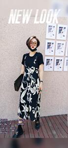 夏季新款拼接连衣裙，女装连衣裙，芷箐伊苑