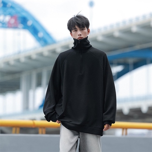 秋季现货套头宽松卫衣男高领长袖打底衫DSA157B-W6491-特P50图片