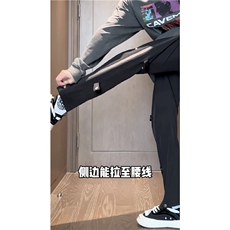 INS潮流美式机能冲锋裤双色防水拉链休闲裤B315-K23436-特p40控78，男装休闲裤，电商B315