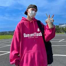 抖音得物供货可提供视频秋冬重磅美式宽松连帽卫衣DL2328，男装卫衣，电商A486