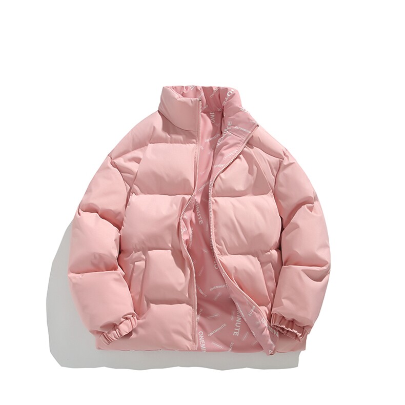 蓝色立领棉服男款冬季加厚保暖宽松棉袄韩版潮牌情侣棉衣外套ZM04,男装棉衣,星座310B-1