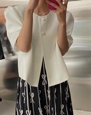 短袖小款外套，其它，POHIO葆伊