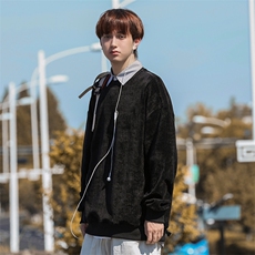 秋季新款男百搭筷子条面料CITYBOY风卫衣VE3001-P45控78，男装卫衣，星座717