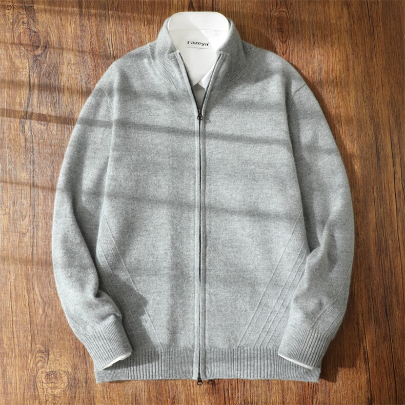 2025年秋季时尚百搭通勤简约休闲羊绒开衫，男装羊绒开衫，冬季工坊