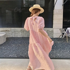 大货已出粉色仙女裙251-25117-P105-K158，女装连衣裙，浙宝189