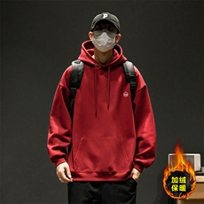 重磅华棉复合连帽卫衣加绒加厚WJ4338-特P47/常规W4266-特P42，男装卫衣，电商A007