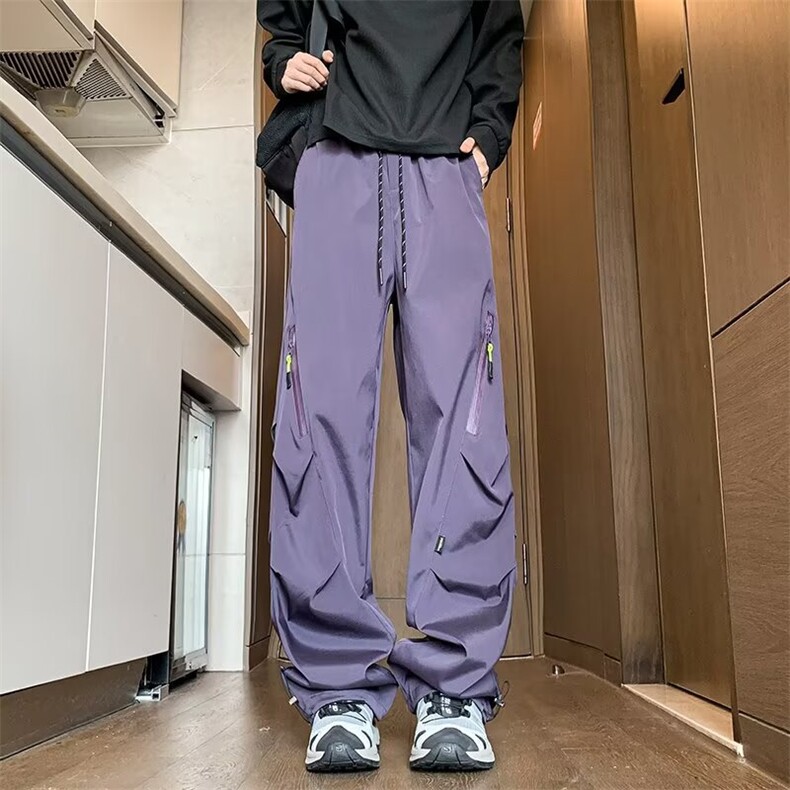 百搭时尚慵懒日系文艺休闲裤新款潮流流行气质简约原宿ins,男装休闲裤,星座506A