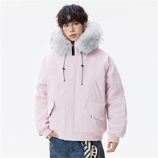 派克棉服貉子毛加厚外套，男装棉衣，星座1206（原A206）