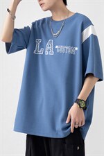 新款夏季设计潮流男装时尚百搭圆领男士字母印花T恤ZDY3408-P48，男装T恤，星座717