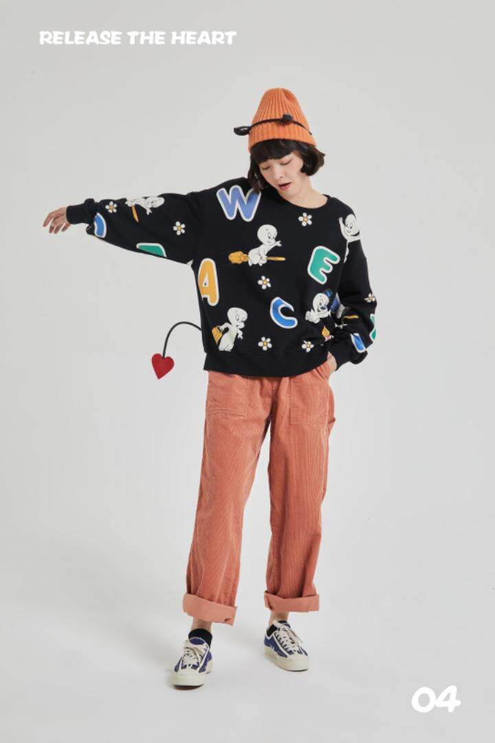 现货，冬款，万圣节加绒卫衣，女装卫衣/绒衫，AIMEEWQ