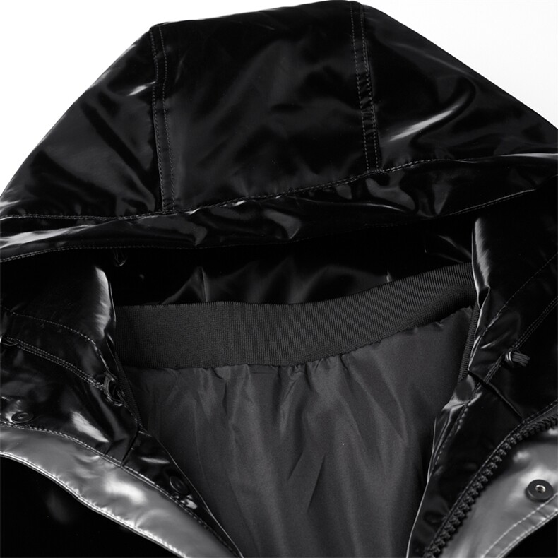 D2288冬季男士派克服可脱卸兔毛内胆连帽中长款风衣P630,男装皮衣,电商B360