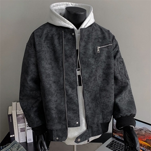 扎染飞行板球服夹克男 cp134-特p70图片