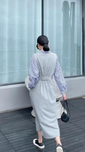 【现货】韩昕秋季新款运动休闲连衣裙,女装连衣裙,韩昕