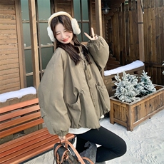 立领毛毛90羽绒服2C259-2508-P295-K438，女装羽绒服，2C259