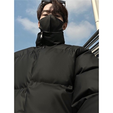冬季2024短款宽松面包服男装美式棉衣冬装羽绒棉袄外套潮S370-P98，男装棉衣，电商A233-1
