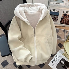 加厚保暖棉衣男士秋冬新款潮流情侣纯色外套百搭上衣服潮1322P90，男装棉衣，星座410-2