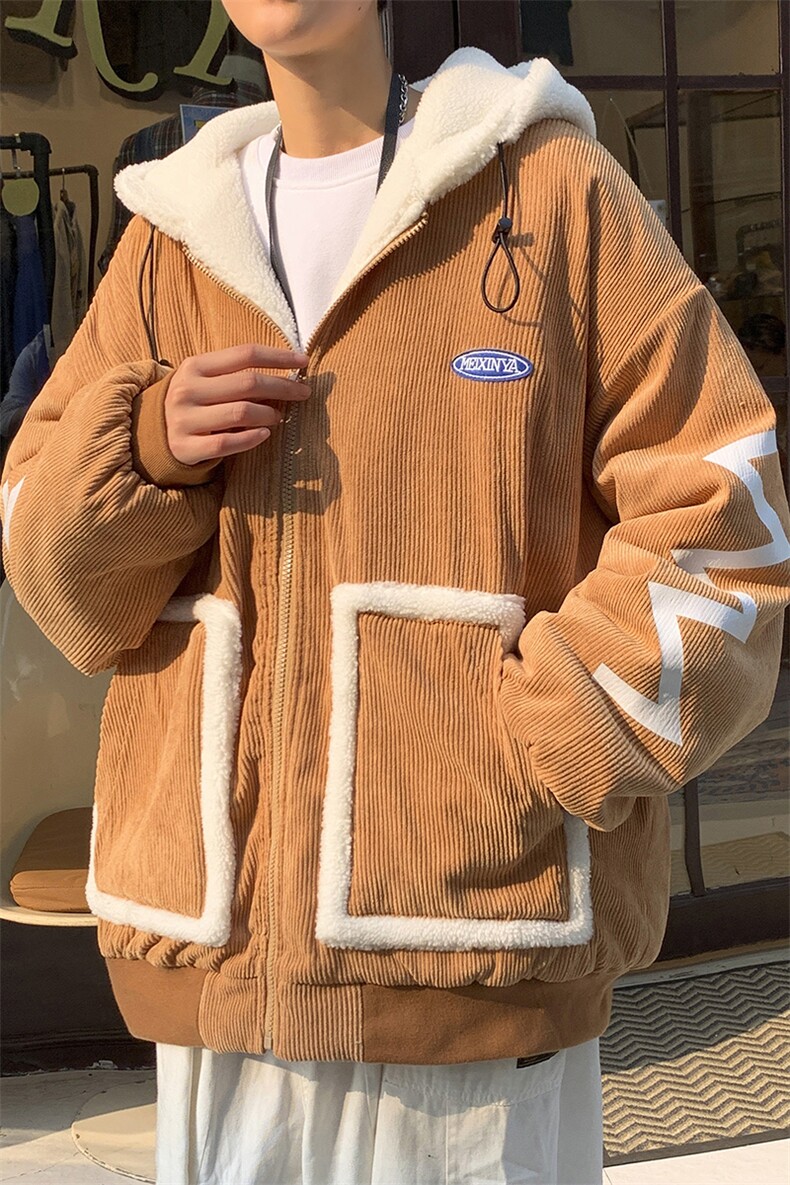 冬装新品灯芯绒棉服棉衣XZ203-MY85-P138,男装棉衣,星座203