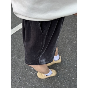 A178 男女同款冰丝速干短裤休闲夏季外穿宽松休闲裤DK161-P28图片