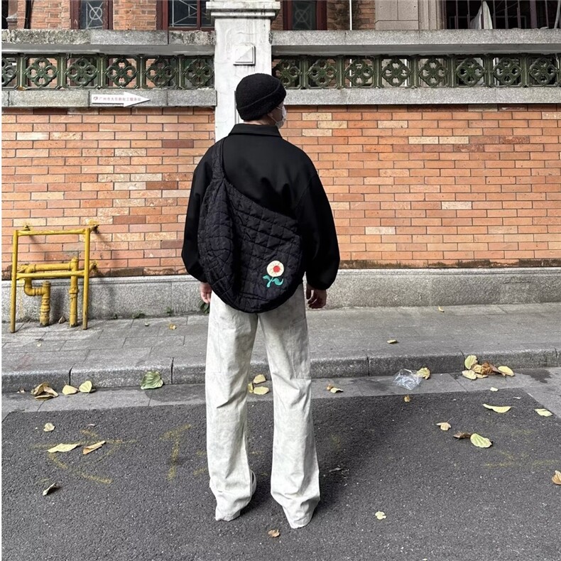美式cleanfit复古大口袋直筒宽松百搭休闲工装裤裤男LB30311-p63,男装工装外套,星座1008