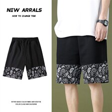 3夏季短裤男潮流时尚休闲短裤五分裤A210-K8515-P25，男装牛仔裤，星座210-3