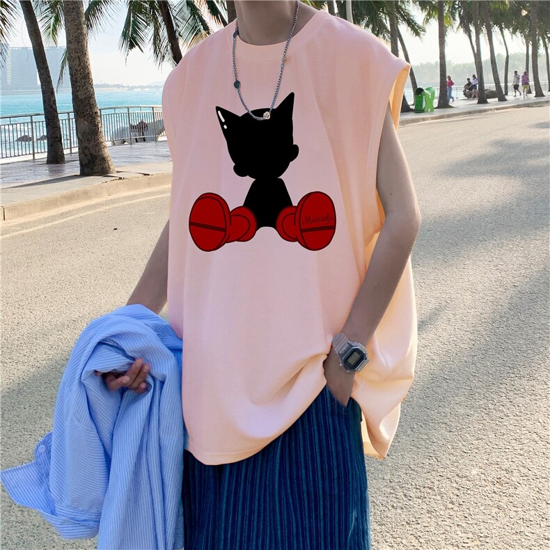 量大图低自动【有货】纯棉背心HD019-1-BX2510-P20，男装背心/马甲，电商019-1