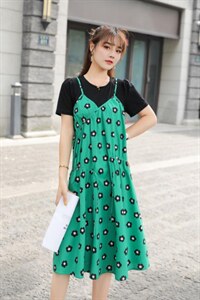 夏季新款连衣裙有现货,女装连衣裙,千利红