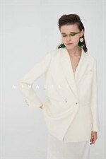 澳毛羊毛品质西装，女装西装，植外