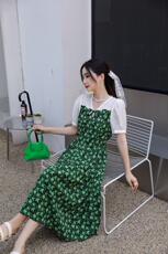2023夏小清新连衣裙，女装连衣裙，贻思茗