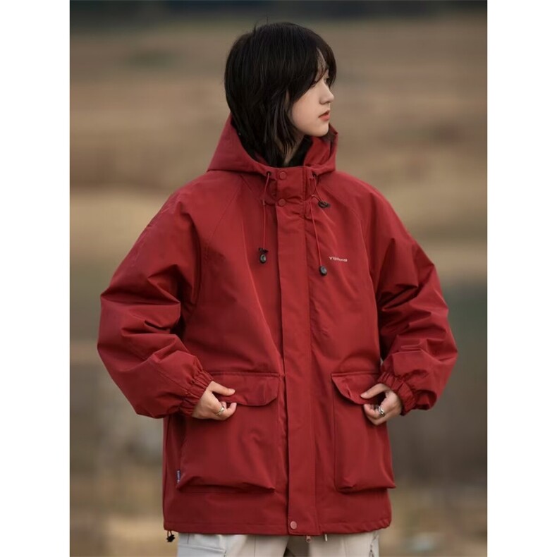 1506-1/JW0031/P62山系户外机能连帽冲锋衣防风工装口袋外套男女,男装夹克,星座1506-1