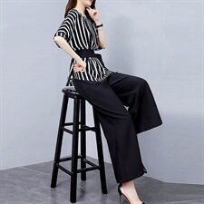 套装/套裙宽松柔软潮流个性简约两件套舒适2022年夏季25-35周岁，女装套装/套裙，时尚俏佳人