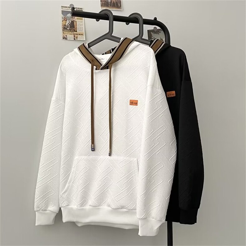 宽松型ins新款日系潮休闲男潮流文艺卫衣印花简约上衣W7204-P40,男装卫衣,星座512-2