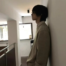 美式复古慵懒老钱风假两件V领毛衣男秋冬季宽松高级感内搭针织衫，男装针织衫/毛衣，星座506A