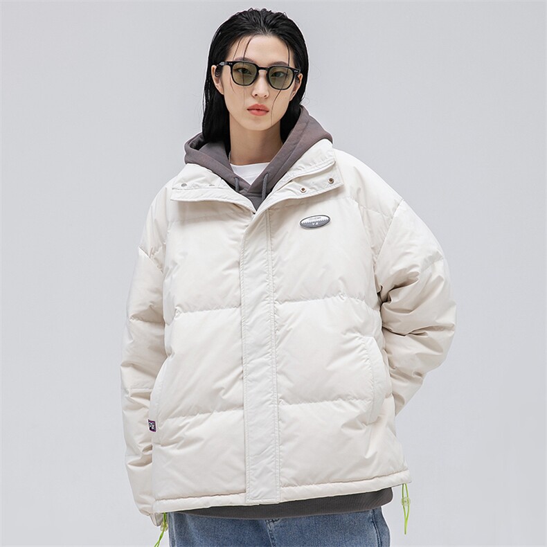 新标90白鸭绒羽绒服2024新款潮流情侣保暖加厚A436-9201-P210,男装羽绒服,电商A436