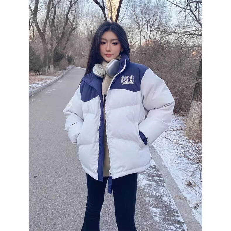 羽绒棉服女冬季高级感韩版宽松设计感小众棉袄外套潮,女装棉衣/棉服,星座1210-1
